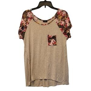 Urban Episode Women’s Short Sleeve T-Shirt Blouse Size 1XL